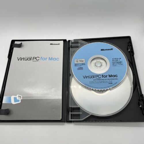 PC Virtual Microsoft Para Mac Versión 7 Con Windows XP Pro 3 Disco JAPONÉS - Imagen 3 de 4