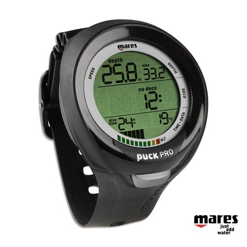 Mares Puck Pro+ Sub Computer Schwarz - Bild 3 von 3