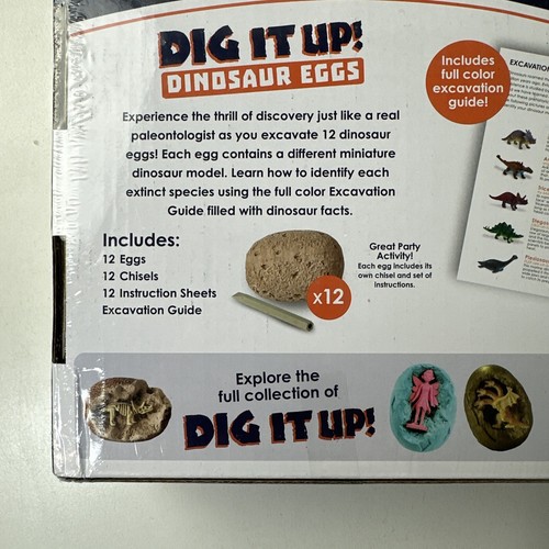 MindWare Dig It Up! 12 huevos diferentes de dinosaurios Discoveries Science and Nature - Imagen 11 de 15