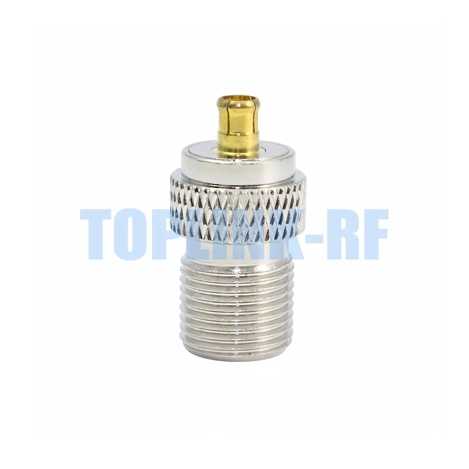 10x F Female Jack to MCX Male Plug Adapter RF Coaxial Connector MCX-F-JK Type - Image 4 of 4
