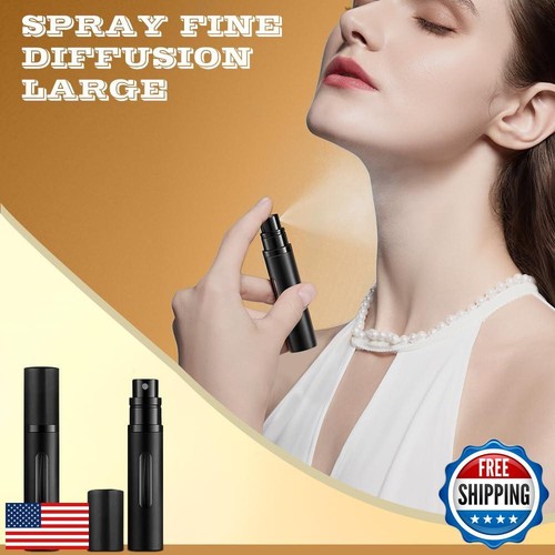 DIOHIO 5ml Perfume Atomizer Travel Refillable,Mini Cologne Dispenser, Bottom- - Imagen 3 de 5