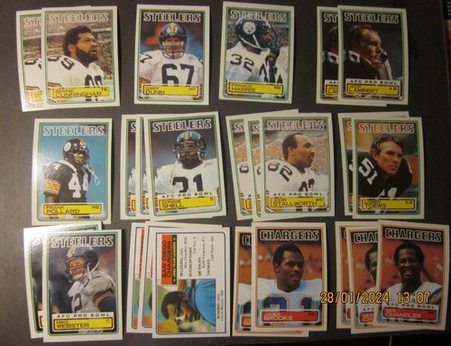 1983 Topps Football Singles(1-396) NM-MT Pick, Choose, Complete Your Set-Updated - 第 243/251 張圖片