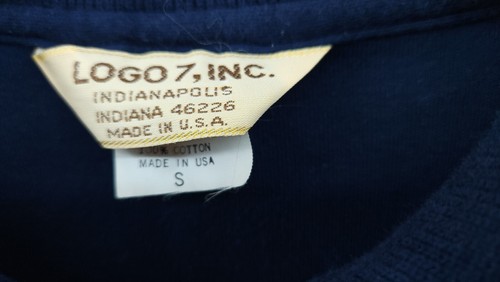 University Of Illinois 70s Chief Illiniwek Fighting Illini Polo Shirt Adult S - Picture 6 of 6