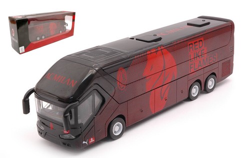 Modellauto Bus Fußball AC Milan modellbau automodell Auto sammlung