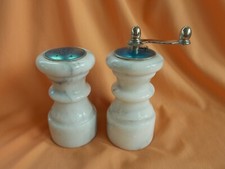 Grey/Black Marble Gailstyn Sutton Salt Shaker/Pepper Mill Set