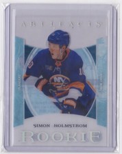 2023-24 UD ARTIFACTS CLEAR CUT ROOKIE UPDATE SIMON HOLMSTROM #219 N.Y. ISLANDERS