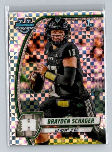 2024 Bowman Chrome University Refractor X-fractor Pick Your Player Complete Set - Picture 7 of 42