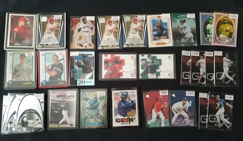 Lote de 130+ tarjetas MLB Pinnacle Topps Fleer Frank Thomas Ken Griffey Jr. - Imagen 7 de 14