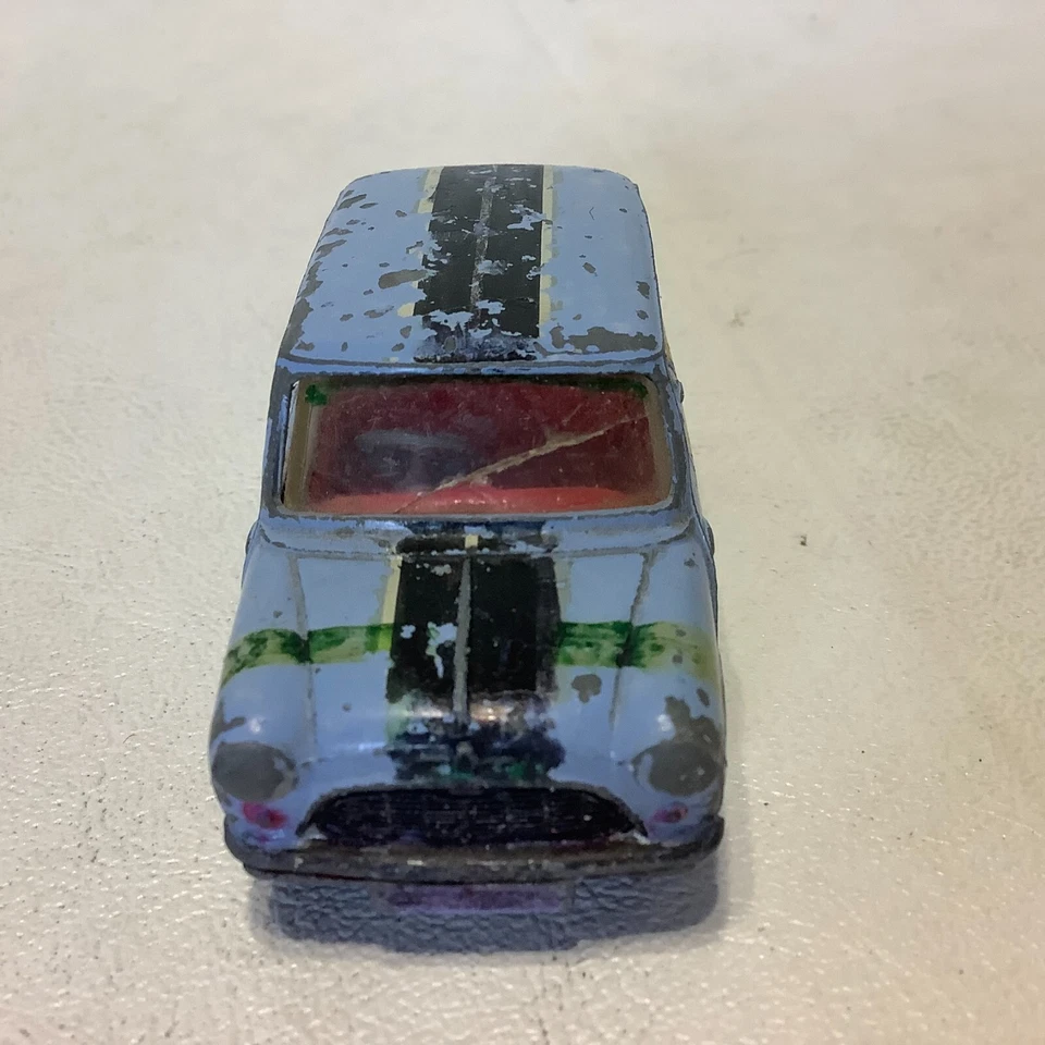 Juguetes Corgi Vintage Nº 2 Morris Minor Mini Cooper Azul Foto 4 de 4