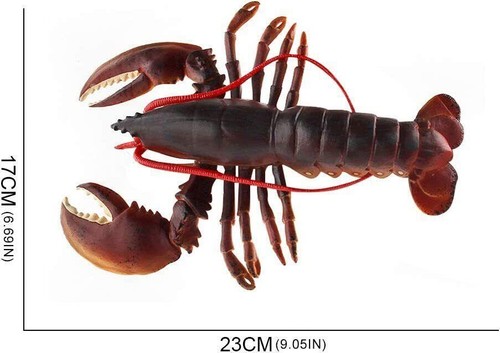 Simulation Plastic Lobster Model Seafood Restaurant Prop Decoration Kids Toys - Picture 18 of 24