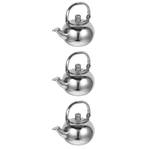 3 Count Kettles for Home Tea Filter Induction Cooker Gas Gooseneck