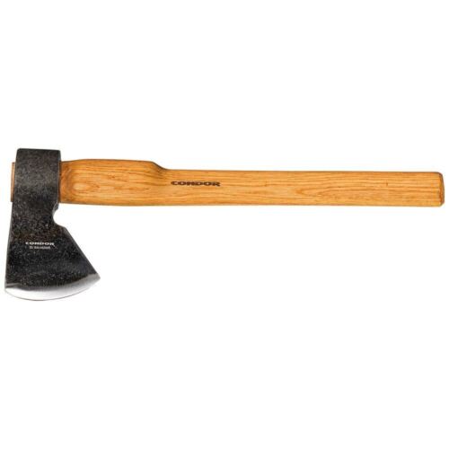 Condor Tool & Knife Cantina Axe CTK1403-18HC 1060 High Carbon Steel w/Sheath - Picture 2 of 2