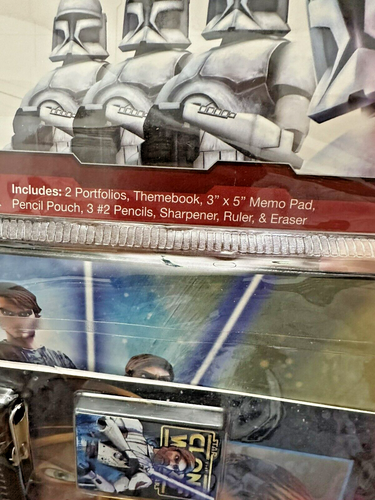 Disney Star Wars 11- Piece Stationary School Supplies Set Stormtrooper Clone War - Picture 2 of 8