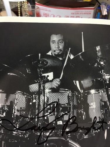 Larry Bright, Jazz Drummer, The Bright Side Of Funk, Autographed 8x10 Photo - Picture 4 of 6