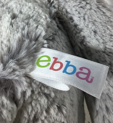 Flauschiger Plüschelefant 13 Zoll Kopf bis Zehe von Ebba sehr weich für Baby Vintage Neu - Bild 5 von 5