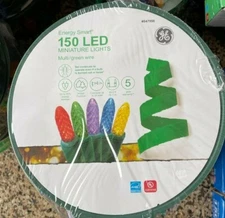 GE Energy Smart 150 Ct 49.6 ft Multicolor MIniature LED Christmas String Lights