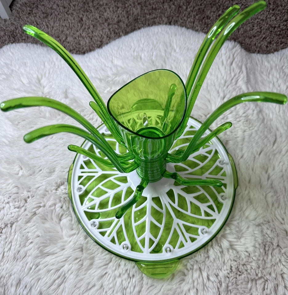 Estante de secado redondo para biberones Munchkin verde para biberones o tazas Foto 2 de 4