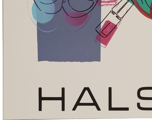 Andy Warhol Rare Original 1982 Halston (Fragrance and Cosmetics) Poster - Picture 4 of 6