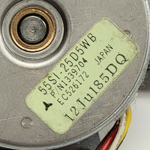 EXCELLENT IBM WheelWriter 3 Typewriter Roller Motor P/N1339704 55Si-25D5WB Part - Picture 8 of 12