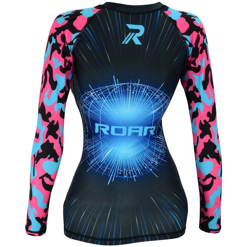 Koyes Fightwear MMA Compression Women's Rash Guard Wrestling Long Sleeve Top - Picture 73 of 111
