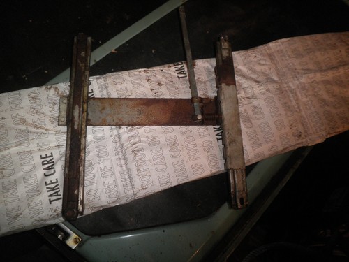 1961 Alpine Sunbeam  passenger seat rail frame - Picture 3 of 3