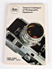 Original Vintage Leitz/LEICA General Catalogue January 1970 Edition
