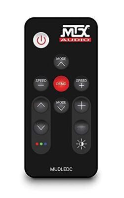 MTX MUDLEDC LED Remote Control and Harness for RGB LED Enabled Devices