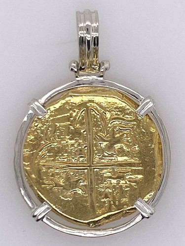 ATOCHA Coin Pendant Sterling Silver 