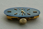 VINTAGE WYLER 17JEWELS MANUAL WIND MECHANICAL MOVEMENT WK317R BLUE DIAL RUNNING — photo 2