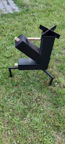 raketenofen, rocket stove, Gartenofen, Campingofen  - Bild 2 von 9