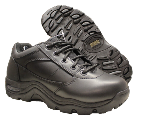 Magnum Uniform Shoe Viper Low Black Leather Unisex Fit UK 3.5 EU 36 - Picture 2 of 15