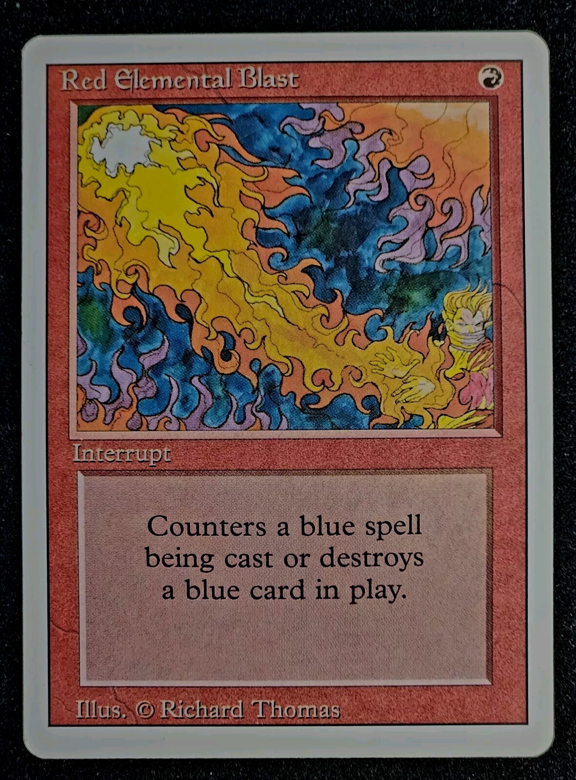 MTG Red Elemental Blast Unlimited Magic the Gathering Card