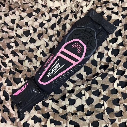 NEW HK Army Crash CTX Elbow Pads - Black/Pink - Large - Picture 3 of 4
