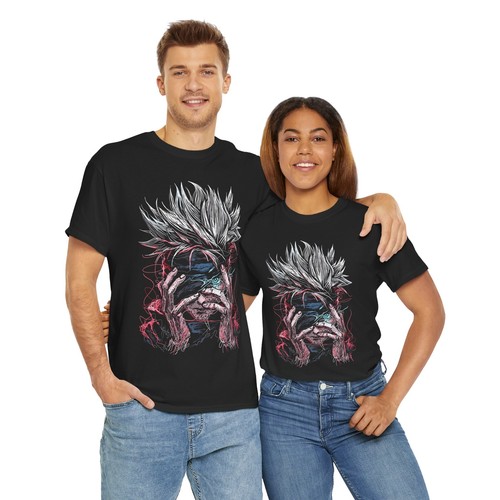 Gojo Satoru Jujutsu Kaisen T-Shirt Sukuna Anime Japanese Tee Shirt Manga JJK - Picture 12 of 17