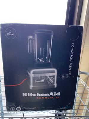 KitchenAid KSBC1B0 Commercial Countertop Beverage Blender 3.5 HP Matte Black NEW