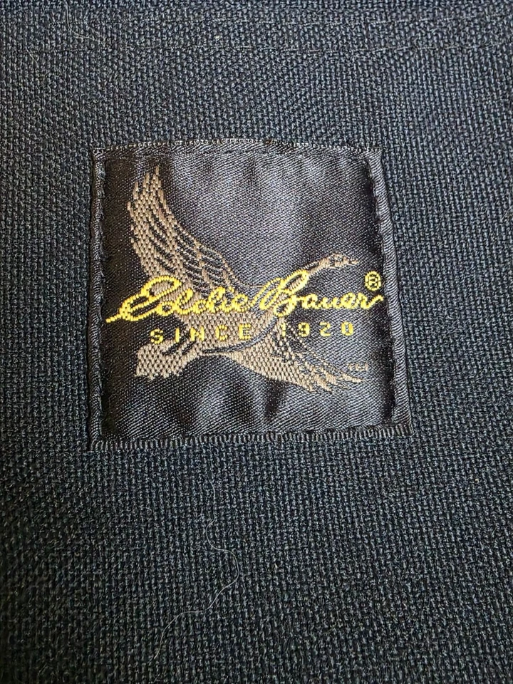 Bolso de Lona EDDIE BAUER Azul Nylon Cuero Latón Foto 2 de 4