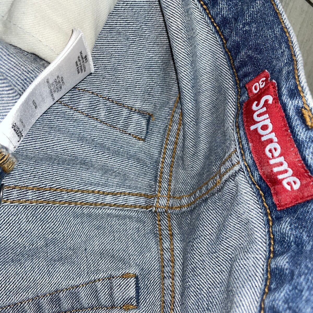 Supreme Selvedge Loose Fit Denim Jeans Size 30 | eBay Supreme Selvedge Loose Fit Denim Jeans Size 30 | eBay