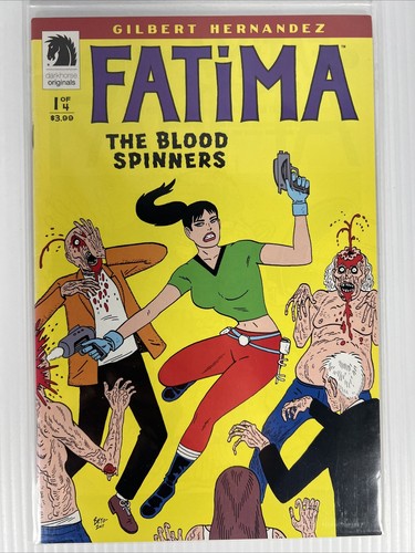 Fatima: The Blood Spinners #1-2 B&W Gilbert Hernandez Dark Horse 2012 NM - Picture 2 of 5