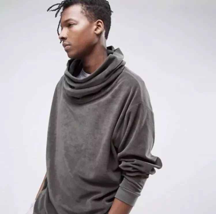 Oversized cowl shop neck sweatshirt
