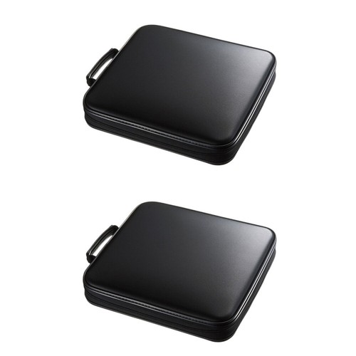 2 Pack CD-Aufbewahrung Sbox -Speicherbox Reisen -Organisator DVD-Hülle