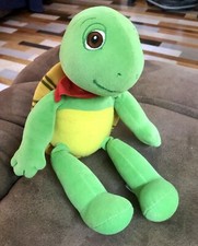 Franklin The Turtle Vintage Stuffed Animal Soft Plush Toy 11  Eden Rare Cute