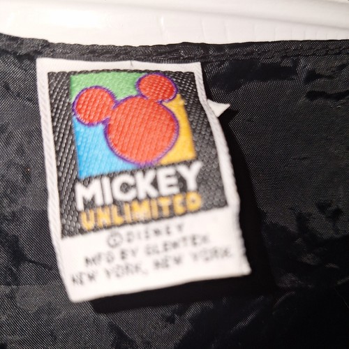 DISNEY Mickey Mouse Unlimited Print Vest Vintage Adult One Size - Picture 2 of 3