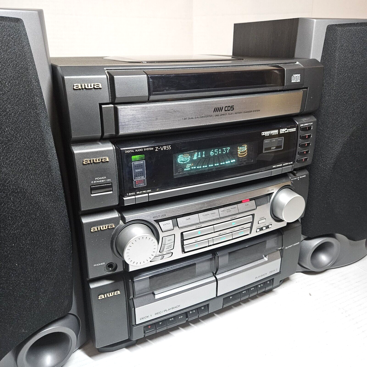 その他 aiwa TX-11 Lot - Aiwa CX-ZR325 Digital Audio System and an Aiwa