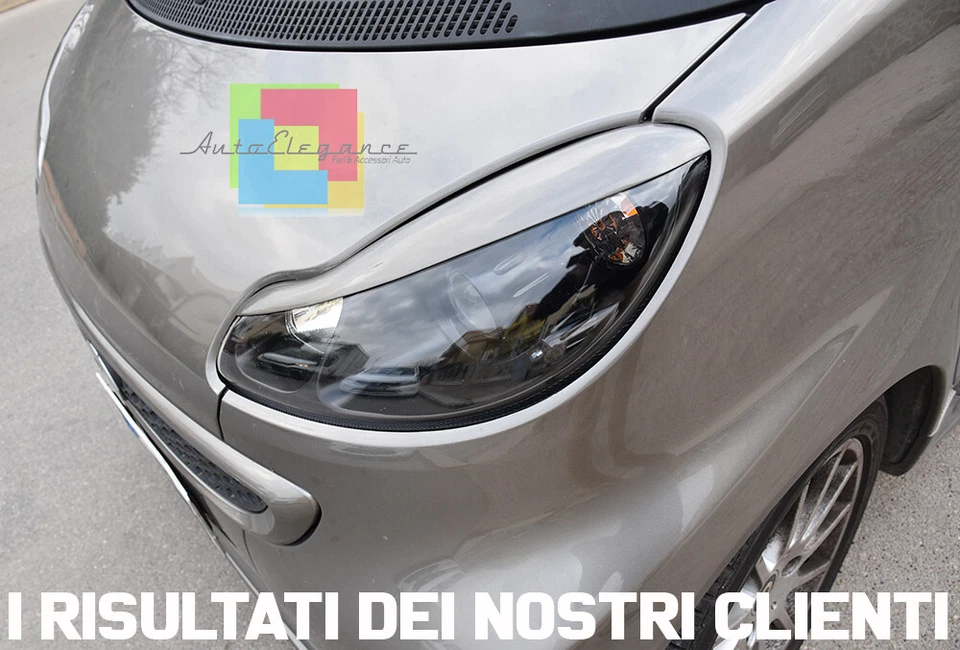 SMART 451 2007 IN POI FANALI LOOK SPORTIVO - FARI ANTERIORI NERI LENTICOLARI - Imagen 2 de 4