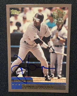 2005 Topps Fan Favorites TONY GWYNN AUTO Archives Autograph 2005 Topps Fan Favorites TONY GWYNN AUTO Archives Autograph