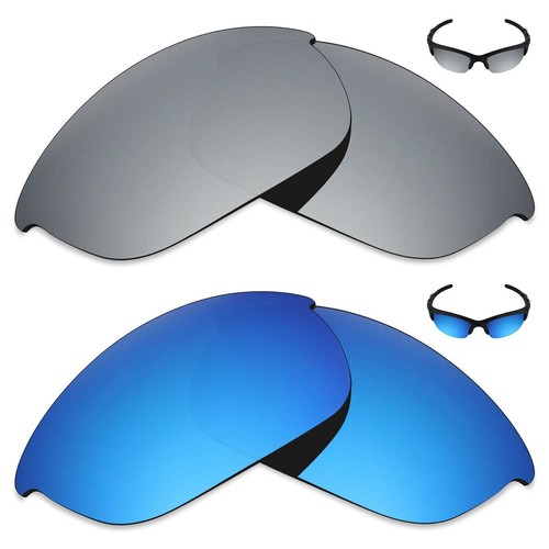 Lentes de repuesto polarizadas antiarañazos hdhut para Oakley Half Jacket 2.0 O9144 - Imagen 17 de 44