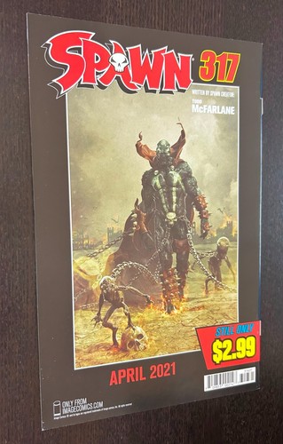 SPAWN #316 (Image Comics 2021) -- Todd McFarlane -- quasi nuovo - - Foto 2 di 2