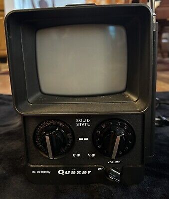 Vintage Japan Quasar Portable TV 1978 Tested XP1458QE | eBay Vintage Japan Quasar Portable TV 1978 Tested XP1458QE | eBay