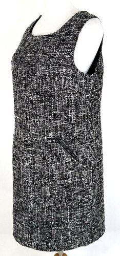 Dana Buchman Womens Size 14 Dress Tweed Sheath Sleeveless Knee Length K25 - Picture 5 of 15