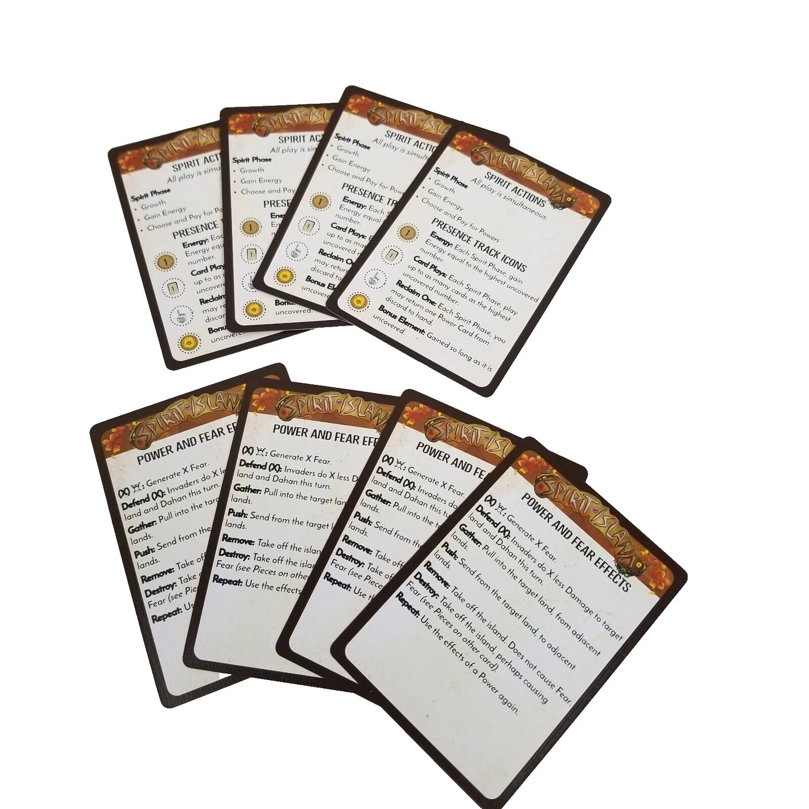 Tarjetas de juego de mesa de Cartón